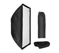 Softbox Lighting Studio Lighting Softbox for Mount 60x90cm Rectangular Foldable with Grid and Storage Bag for Product Photography