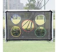 Softclub Football Goal Target Net 1.8m x 1.2m，Football Target Sheet with 5 Scoring Zone for Shooting Practice, GOAL NOT INCLUDE