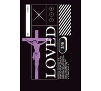 Softcover Notebook John 3:16: Inspiring Christian Journal With Bible Verse | 120 Lined Pages