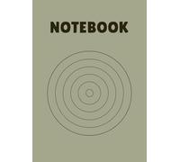 Softcover notebook with lines for taking notes. Popular for high school.: Size 8.27" x 11.69" 120 Page. Easy to carry, not too big or thick.