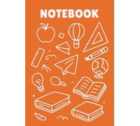 Softcover notebook with lines for taking notes. Popular for high school.: Size 8.27" x 11.69" 120 Page. Easy to carry, not too big or thick.