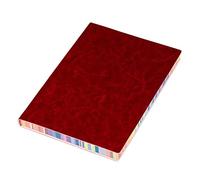 Softcover PU Notebook Notepad Ribbon Page Tag 100 Sheets Eye-Caring Dowling Papers School Writing Supplies Notepad College Ruled Wide Lined for Kids Leather Notepads