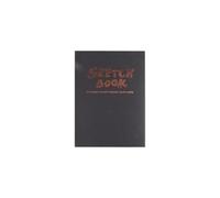 Softcover Sketching Pad 200 Sheets Unruled 80gms Thick Paper Sketching Notebook Thread Binding Drawing Book for Artist Travel Sketch