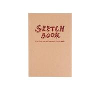 Softcover Sketching Pad 200 Sheets Unruled 80gms Thick Paper Sketching Notebook Thread Binding Drawing Book for Artist Drawing Pad