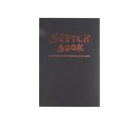 Softcover Sketching Pad 200 Sheets Unruled 80gms Thick Paper Sketching Notebook Thread Binding Drawing Book for Artist Travel Sketch