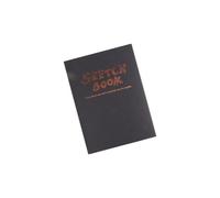 Softcover Sketching Pad 200 Sheets Unruled 80gms Thick Paper Sketching Notebook Thread Binding Drawing Book for Artist Drawing Notebook