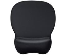 SoftcuteLee Mouse Pad with Memory Foam Rest, Mouse Mat Mousepad with Wrist Support & Non-Slip Rubber Base For PC Laptop - (Black)