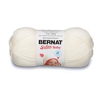 BERNAT Softee Baby Yarn-Solids-Antique White, Other, Multicoloured, 11.16 x 21.98 x 12.94 cm