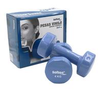 Softee Vinyl S Set 4kg Dumbbell Blue 4 kg