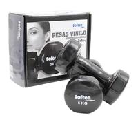 Softee Vinyl S Set 5kg Dumbbell Black 5 kg