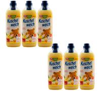 Softener WILD VANILLA 6x 1L for 38 washes up to 8 weeks freshness