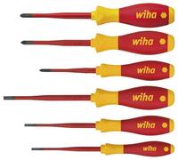 SoftFinish slimFix VDE Insulated Screwdriver Set, 6 Piece - 38362