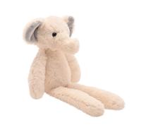 The Softies - Ellie The Plush Cream Elephant Teddy Bear Plush Cuddly Toy - Perfect Soft Present for Kids & Children/Cuddle & Play - 0 to 3 Years - H: 35cm x W: 20cm.