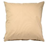 SOFTILLO Water Resistant Outdoor Scatter Pillow Cushion Pad Filled 18”x18” Decorative Seat Cushion Great for Garden Chair or Patio Furniture Bench Sofa Natural
