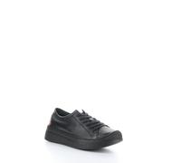 Softinos APUR771SOF Ladies Black Lace Up Trainers
