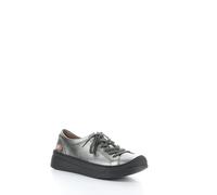 Softinos APUR771SOF Ladies Graphite Lace Up Trainers
