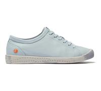 Softinos by Fly London Isla Womens Blue Soft Leather Trainers Shoes Size 4-8