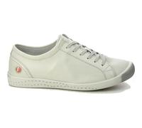 Softinos by Fly London Isla Womens Grey Soft Leather Trainers Shoes Size 4-8