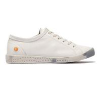 Softinos by Fly London Isla Womens White Soft Leather Trainers Shoes Size 4-8