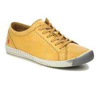 Softinos by Fly London Isla Womens Yellow Soft Leather Trainers Shoes Size 4-9