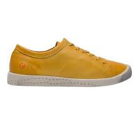Softinos by Fly London Isla Womens Yellow Soft Leather Trainers Shoes Size 4-9