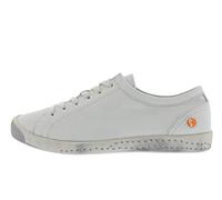 Softinos by Fly London Isla Womens White Soft Leather Trainers Shoes Size 4-8
