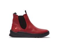 Softinos Luna Lace Chelsea Red leather Womens Chelsea Boots P900841-004