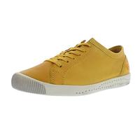 Softinos Women's Isla Low-Top Sneakers, Yellow (Yellow), 6 UK