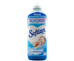 Softlan Ultra Fabric Softener WINDFRESH 1 X 1 Liter 40WL Intense Fragrance