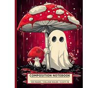Softly Spooky Mushroom Forest Notebook: Cottagecore Ghost Journal for Cozy Fall Nights, Writers and Halloween Lovers