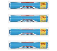 Softmints Spearmint Rolls Mints Multipack Chewy Centre (Pack of 4 x 44.9g) Crisp Candy Shell Mint Roll - Bulk Bundle for Fresh Breath