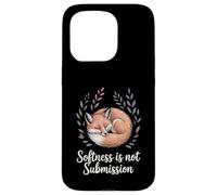 Softness Is Not Submission Empowered Empath Fox Case for iPhone 15 Pro