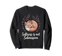 Softness Is Not Submission Empowered Empath Fox Sweatshirt