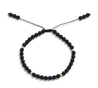 Softones 6mm Natural Stone Anklet for Women Gemstone Ankle Bracelets for Women Healing Energy Crystal Anklets Adjustable(8.5-10 Inches), 8.5-10 inches, Stone, Agate
