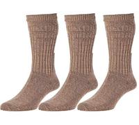 SOFTOP Men's Non-Elastic Thermal Wool Socks (HJ95), Multiple Colour Options