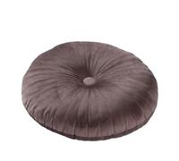 SoftPillow for Sofa Round Colored Cush 35cm Seat Pillow for&Car & Chair Accessory (Coffee)
