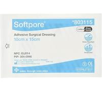 Softpore Adhesive Surgical Dressing 10cm x 15cm - Sterile Wound Dressing Patch for Sensitive Skin, Breathable Medical Bandage (10 Pack) | SterlingSquare