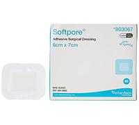 Softpore Adhesive Surgical Dressing - 6cm x 7cm (10 Single Dressings)