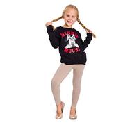SOFTSAIL Girls Full Lenght Leggings, Casual Girls Pants Cotton Solid Leggings Childrens Stretchy Ultra Soft Plain Pants for Kids Girls School Play Child Beige