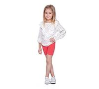 SOFTSAIL Girls Leggings Cycling Shorts Short Cotton Sport Dancing Gymnastic Breathable Comfy Stretchable