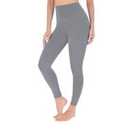 SOFTSAIL Leggings for Women High Waist Tummy Control Slimming Opaque Buttery Soft Breathable Elastic Ladies Stretching Gym Workout Yoga Pants Graphite 8-10 S-M