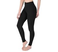 SOFTSAIL Leggings for Women High Waist Tummy Control Slimming Opaque Buttery Soft Breathable Elastic Ladies Stretching Gym Workout Yoga Pants Black S/M