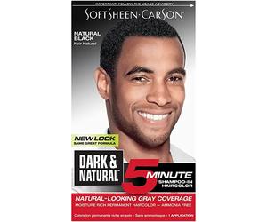 SoftSheen Carson Dark & Natural Men Shampoo In Hair Colour Natural Black