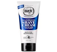 SoftSheen-Carson Magic Razorless Cream Shave - Regular Strength for Normal Beards, 6 oz