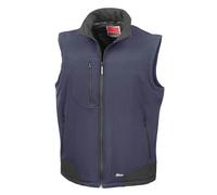 Softshell Bodywarmer Breathable Weatherproof Jacket Result Navy XXL