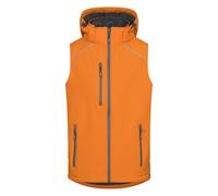 Softshell gilet with hood Promodoro Orange 5XL