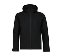 CMP - Jacket Zip Hood Stretch Softshell - Softshell jacket size 56, black