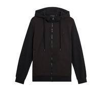 Softshell Hybrid Zip Through Hoodie - male - Lyle & Scott - Zip-throughs - Black - L - Sweatshirts & Hoodies L
