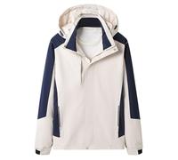 Softshell Jacket Ladies Rain Jacket Functional Rain Coat Windbreaker Waterproof Hiking Jacket Breathable Outdoor Jacket with Hood for Spring Fall Winter Raincoat Lightweight Windbreaker Running Jacket