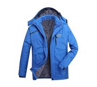 Softshell Jacket With Hood - Womens Fleece Jackets Full Zip With Hood Tracksuit Winter Rain Coats Outdoor Waterproof Jackets Unisex Softshell Jacket Fleece Lined Coat With Pockets Windproof Jackets